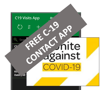 FREE Covid-19 Health Contact App